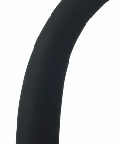 Banoch | Dildo Siliconen Curvzz Tip Zwart | Large | 3 Cm | 17 Cm Lengte | Zuignap