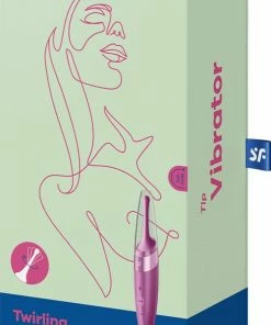 SATISFYER | Satisfyer Twirling Delight Clit Tip Stimulating - White -Cottelli Collection Shop 499x840 1