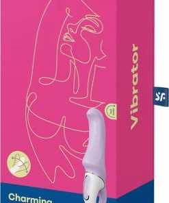 Satisfyer Charming Smile - Vibrator - Lila -Cottelli Collection Shop 501x840 2