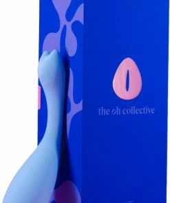 The Oh Collective Kit (Blauw) - G-Spot & Clitoris Vibrator - Buigbaar - 8 Standen - Krachtig - Waterbestendig - Door Vrouwen, Voor Iedereen