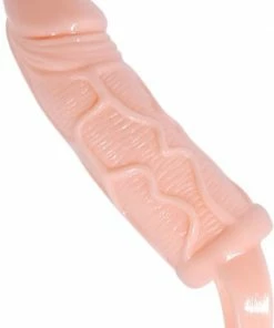 Baile Vibrerende Penis Sleeve - Beige -Cottelli Collection Shop 523x840