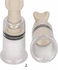 PUMPEDShots - Pumped Nipple Suction Set Small - Transparent -Cottelli Collection Shop 525x840