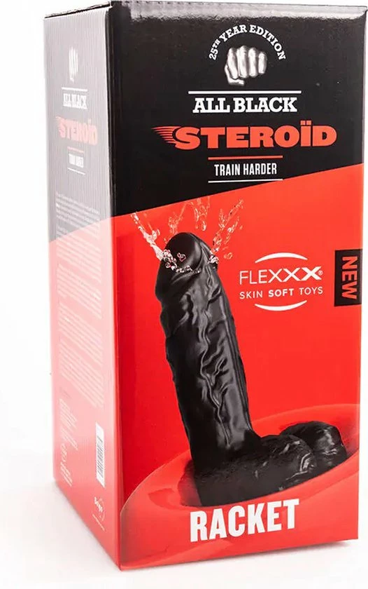 All Black Stero D - Racket Dildo - 35 Cm X 8.6 Cm - XXL Dildo - Mega Dildo - Dikke Dildo - Realistische Anaal Dildo - Grote Dildo - Anaal Toy - Anal Toys - Seksspeeltje - Sex Toy 2 All Black Stero D - Racket Dildo - 35 Cm X 8.6 Cm - XXL Dildo - Mega Dildo - Dikke Dildo - Realistische Anaal Dildo - Grote Dildo - Anaal Toy - Anal Toys - Seksspeeltje - Sex Toy - Afbeelding 2