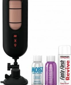 Merkloos Vibrating Mega Milker - Flesh - Masturbators & Strokers - Flesh - Discreet Verpakt En Bezorgd