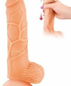 Real Body Brad - Dildo - Realistisch - Met Ballen, Uitgesproken Aders En Bewegende Voorhuid - 20 Cm - Flesh -Cottelli Collection Shop 536x840 2