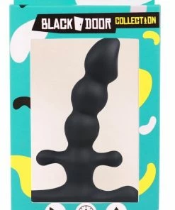 Blackdoor Collection Zwarte Anaal Vibrator - 1 Krachtige Stand - Perineum Stimulator - Stimuleert Ook De Balzak -Cottelli Collection Shop 538x840