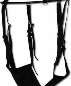 You2Toys Heavenly Seksschommel - Zwart - Sextoys - Koppel Toys - Diversen - Sex Schommel