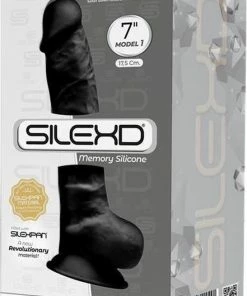Silexd Dildo Dual Density Silicone Mod. 1 - 7 Black 8 Silexd Dildo Dual Density Silicone Mod. 1 - 7 Black -Cottelli Collection Shop 547x840 2