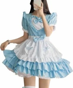 Merkloos SissyMarket - Sissy Maid Kostuum Set - Stijl 2 - Maat : 4XL -Cottelli Collection Shop 547x840 3