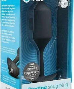 B-Vibe - Vibrerende Snug Plug XL Zwart -Cottelli Collection Shop 548x840 5