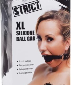 Strict XL Siliconen Ballgag -Cottelli Collection Shop 549x840 2