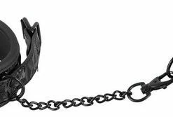 Bad Kitty Klassieke Enkel Boeien Met Reli F Geslepen Oppervlak Professioneel Gebruik - Zwart -Cottelli Collection Shop 550x167