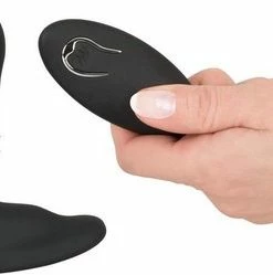 XOUXOU Stotende En Vibrerende Buttplug - Zwart -Cottelli Collection Shop 550x249 1