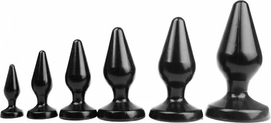 I Love Butt I ♥ Butt Klassieke Buttplug - L - Zwart 7 I Love Butt I ♥ Butt Klassieke Buttplug - L - Zwart - Afbeelding 7