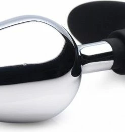 Merkloos Dark Invader Anaalplug Metaal - Large -Cottelli Collection Shop 550x261 1