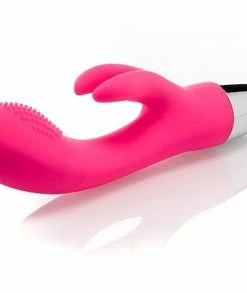 ZENN - G-spot Vibrator Met Flexibele Clitoris Stimulator, Zacht Silicone Materiaal, Waterdicht, Afzonderlijke Motoren, Verschillende Vibratiestanden, 1-touch Knop Voor Makkelijke Bediening, 2 X 9 Vibratiestanden