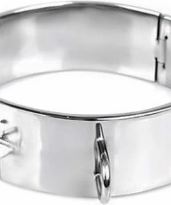 Kiotos Steel Dungeon Collar RVS