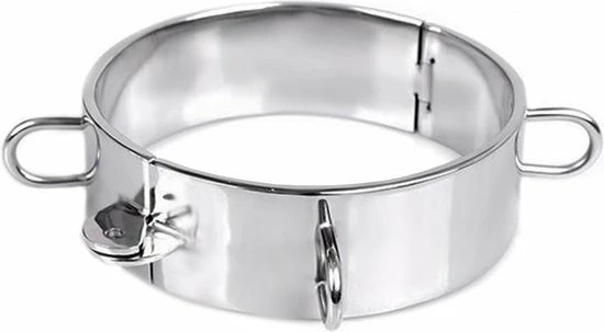 Kiotos Steel Dungeon Collar RVS 1 Kiotos Steel Dungeon Collar RVS