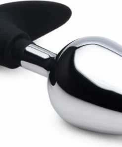 Merkloos Dark Invader Anaalplug Metaal - Large -Cottelli Collection Shop 550x332