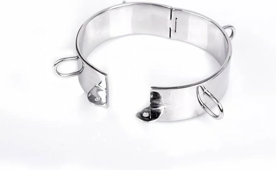 Kiotos Steel Dungeon Collar RVS 5 Kiotos Steel Dungeon Collar RVS - Afbeelding 5