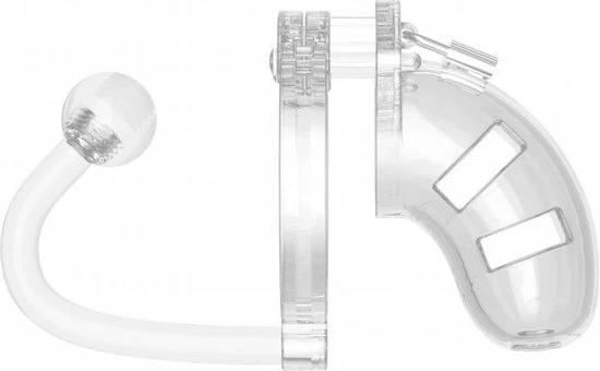 Shots - ManCage Cockcage Met Plug 10 - Transparant 6 Shots - ManCage Cockcage Met Plug 10 - Transparant - Afbeelding 6