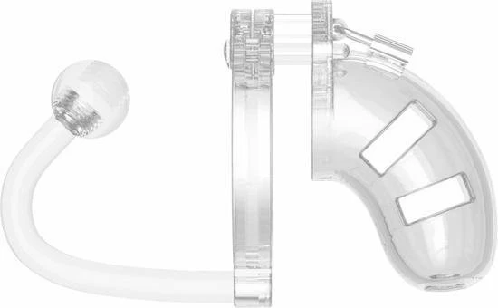 Shots - ManCage Cockcage Met Plug 10 - Transparant 8 Shots - ManCage Cockcage Met Plug 10 - Transparant - Afbeelding 8