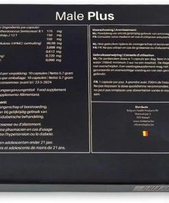 Male Plus Erectiepillen - 10 Capsules - Libido Verhogend - Natuurlijk Voedingssupplement 100% MACA - Erectiestoornissen & Stress - Natuurlijke Viagra Vervanger 10 Male Plus Erectiepillen - 10 Capsules - Libido Verhogend - Natuurlijk Voedingssupplement 100% MACA - Erectiestoornissen & Stress - Natuurlijke Viagra Vervanger -Cottelli Collection Shop 550x355