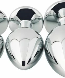 Banoch - Buttplug Aurora Amber Small - Metalen Buttplug - Diamant Steen - Geel -Cottelli Collection Shop 550x366 17