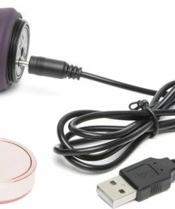 Fifty Shades Klassieke Geribbelde Vibrator Oplaadbaar - Paars -Cottelli Collection Shop 550x381