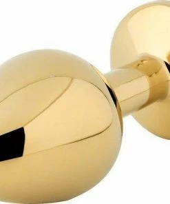 Banoch - Buttplug Aurora Black Gold Large - Gouden Metalen Buttplug - Diamant Zwart -Cottelli Collection Shop 550x382 4