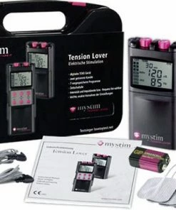 Mystim - Tension Lover E-Stim Tens Unit - Bondage - Speeltjes - Pinwheel - BDSM - SM - Meesteres - Sado - Dildo - Vibrator - Penis - Buttplug - Sexy - Erotische - Man - Dames