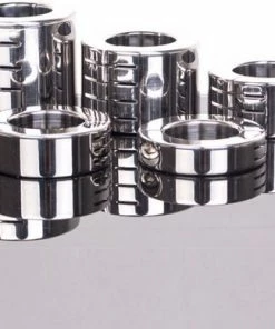 Kiotos Steel Ballstretcher RVS Met Groeven Scharnierend 56 Mm Hoog Ø 35 Mm -Cottelli Collection Shop 550x388 1