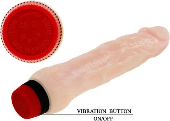 Stotende Vibrerende Dildo | Cyber Skin II | BAILE 10 Stotende Vibrerende Dildo | Cyber Skin II | BAILE - Afbeelding 10