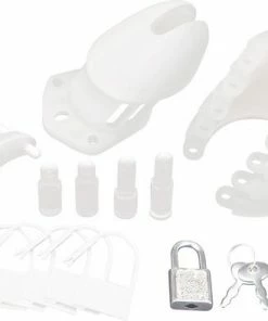 Blueline Products Blueline Siliconen Chastity Cage -Cottelli Collection Shop 550x394 3