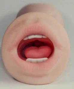 Lola Toys Satisfaction Lola Toys - Satisfaction - Morning Angel - Dubbele Masturbator Met Beweegbare Tong - Oraal En Vaginaal - Mond En Pussy - Pocket - Dubbel Genot - Beige - 19cm -Cottelli Collection Shop 550x401 2