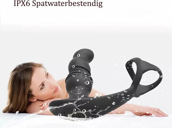 TipsToys Anaal Buttplug Vibrators - Prostaat Stimulator Seksspeeltjes 9 TipsToys Anaal Buttplug Vibrators - Prostaat Stimulator Seksspeeltjes - Afbeelding 9