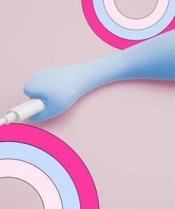 The Oh Collective Kit (Blauw) - G-Spot & Clitoris Vibrator - Buigbaar - 8 Standen - Krachtig - Waterbestendig - Door Vrouwen, Voor Iedereen -Cottelli Collection Shop 550x412 4
