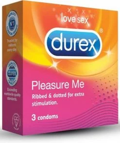 Durex Condooms Pleasure Me 3 Stuks