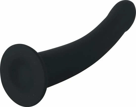 Banoch | Dildo Siliconen Curvzz Tip Zwart | Large | 3 Cm | 17 Cm Lengte | Zuignap 6 Banoch | Dildo Siliconen Curvzz Tip Zwart | Large | 3 Cm | 17 Cm Lengte | Zuignap - Afbeelding 6