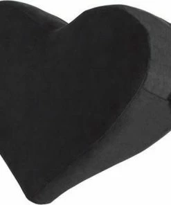 Heart Wedge Positiekussen - Zwart - Liberator - Zwart - Bondage