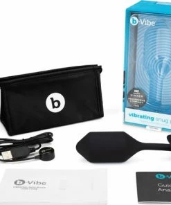 B-Vibe - Vibrerende Snug Plug XL Zwart -Cottelli Collection Shop 550x436 1