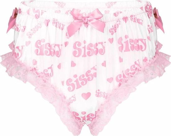 Merkloos SissyMarket - De Echte Sissy Panties - Roze - 2XLarge 1 Merkloos SissyMarket - De Echte Sissy Panties - Roze - 2XLarge