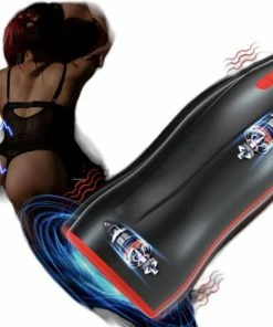 Power Escorts Grote Oplaadbare Masturbator Vibratie Verwarmd Roterend -Cottelli Collection Shop 550x443