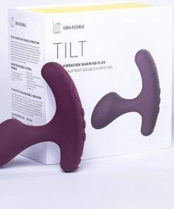 Lora DiCarlo - - Tilt Dual Vibration Warming Plug -Cottelli Collection Shop 550x454 3