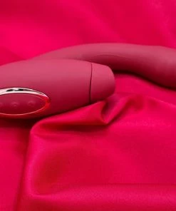 Perfect Pleasure Vibrator - 2 In 1 Vibrator - G Spot En Clitoris Vibrator - Inclusief Toycleaner En Glijmiddel - Rood -Cottelli Collection Shop 550x455