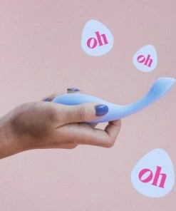 The Oh Collective Kit (Blauw) - G-Spot & Clitoris Vibrator - Buigbaar - 8 Standen - Krachtig - Waterbestendig - Door Vrouwen, Voor Iedereen -Cottelli Collection Shop 550x456 1