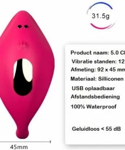 TipsToys Draagbare Vibrator Vibrerende Slipjes - Clitoris 5.0 Met Afstandsbediening Sex Toy Vrouwen -Cottelli Collection Shop 550x459