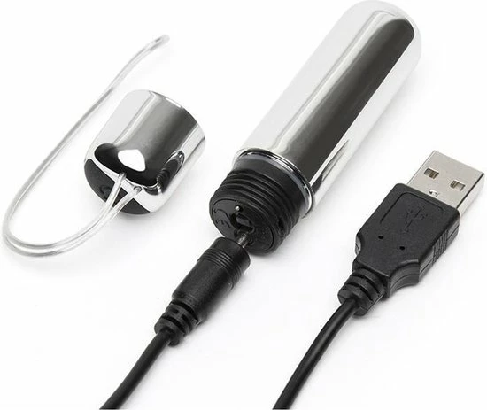 Fifty Shades Relentless Vibrations Remote Control Pleasure Egg - Zwart/ Zilver 9 Fifty Shades Relentless Vibrations Remote Control Pleasure Egg - Zwart/ Zilver - Afbeelding 9