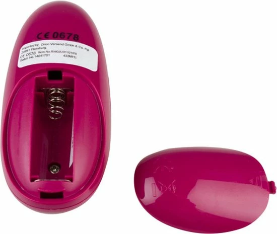 Sweet Smile Berry Siliconen Vibrerend Ei Voor G-spot Stimulatie En Draadloze Afstandsbediening Rood 6 Sweet Smile Berry Siliconen Vibrerend Ei Voor G-spot Stimulatie En Draadloze Afstandsbediening Rood - Afbeelding 6