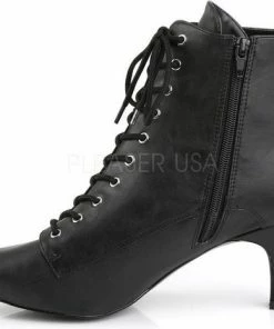 Pleaser Pink Label Plateau Laarzen -44 Shoes- DIVINE-1020 US 13 Zwart -Cottelli Collection Shop 550x466